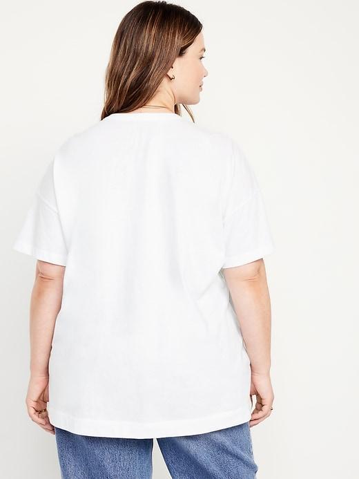 Oversized EveryWear Tunic T-Shirt Product Image