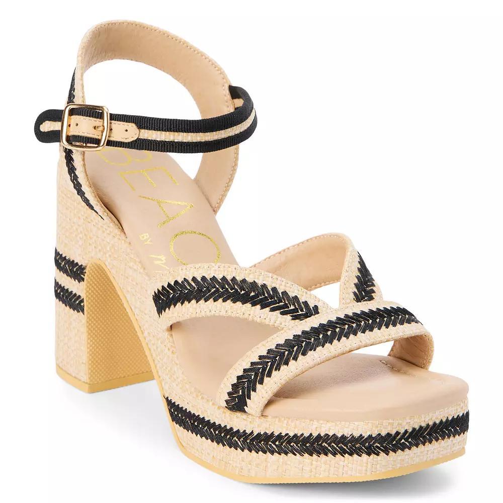 Beach by Matisse Adelaide Women's Heels, Size: 10, Natural Product Image