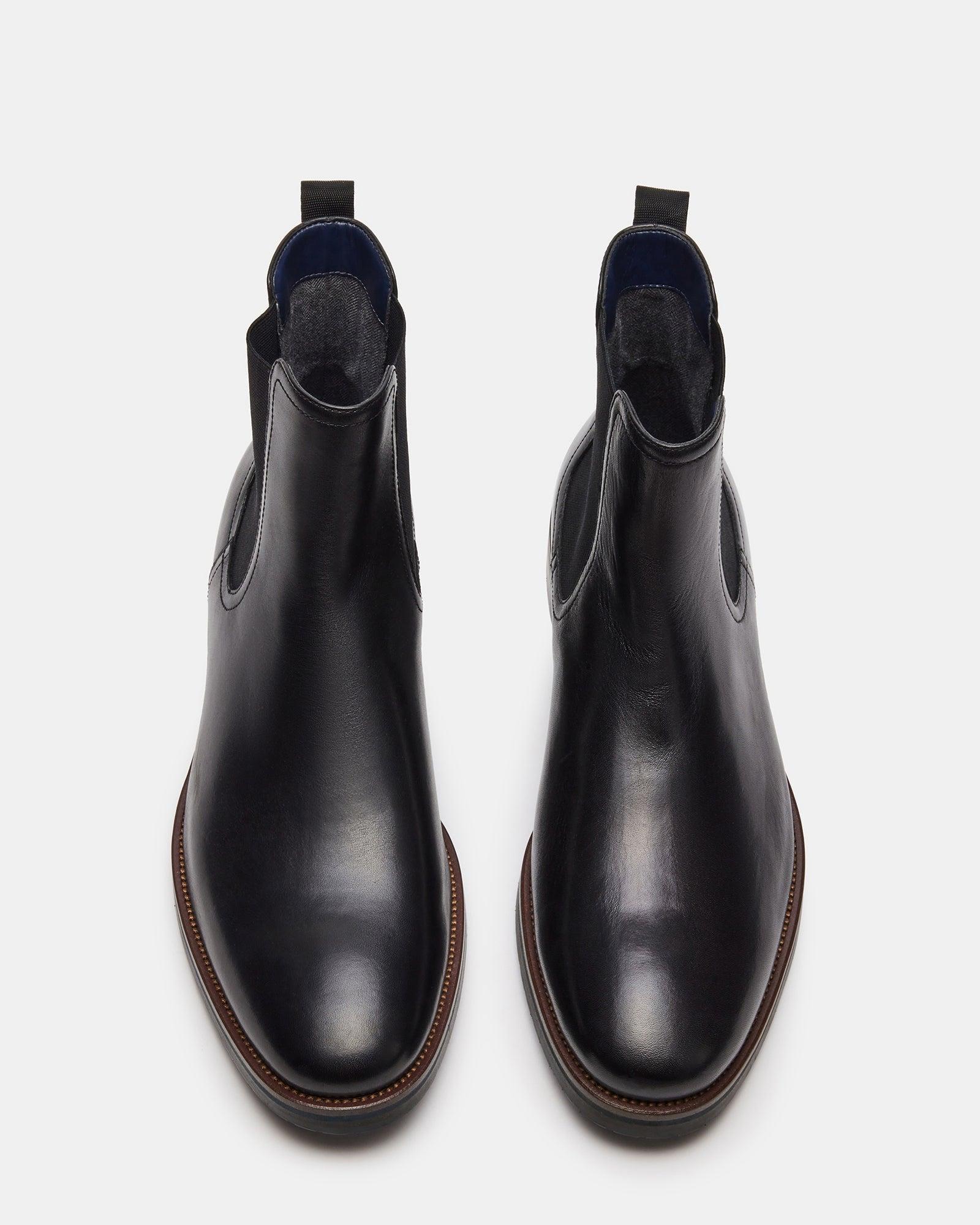 SYRE BLACK LEATHER Male Product Image