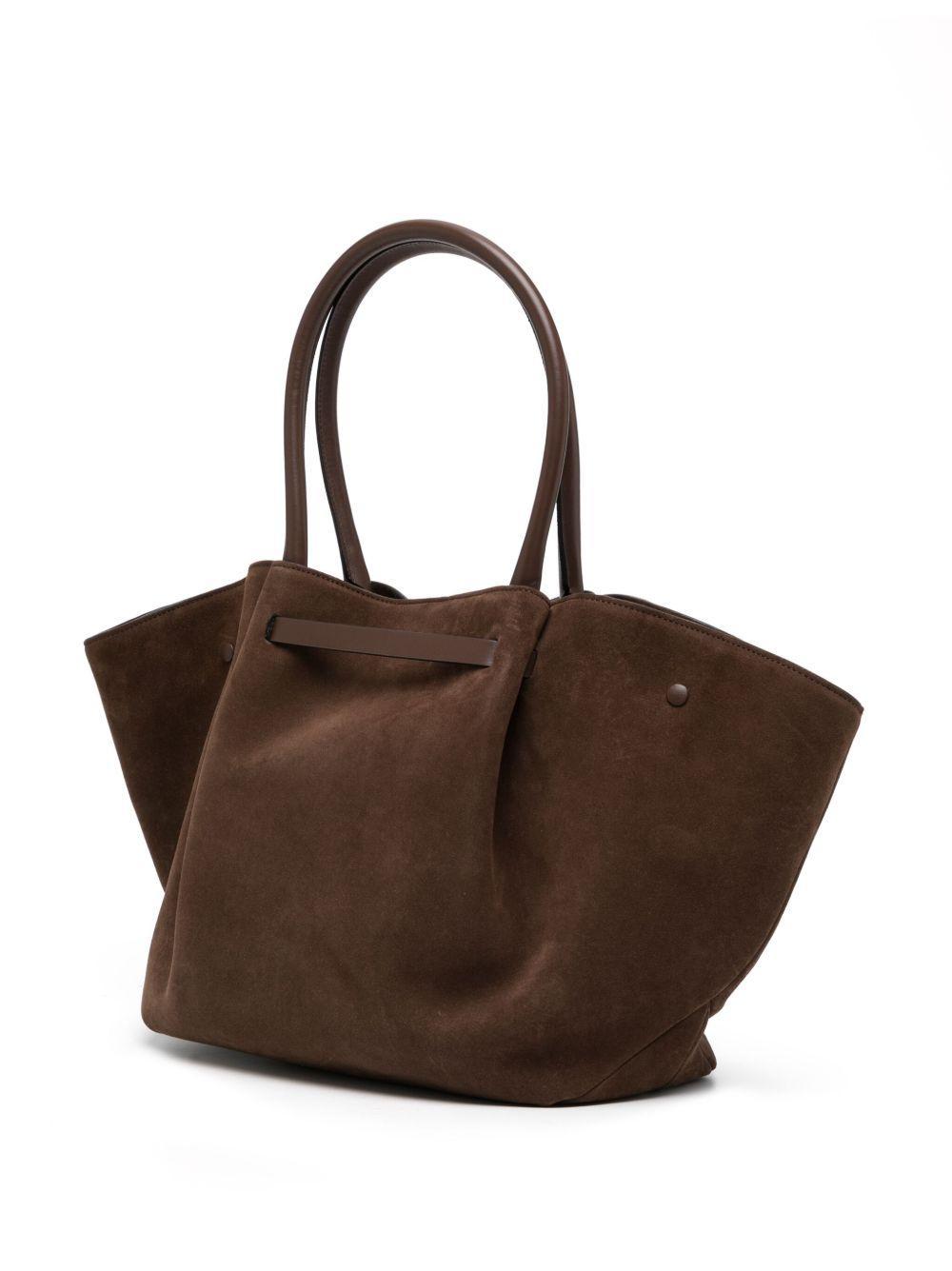 The New York croc-embossed tote bag Product Image