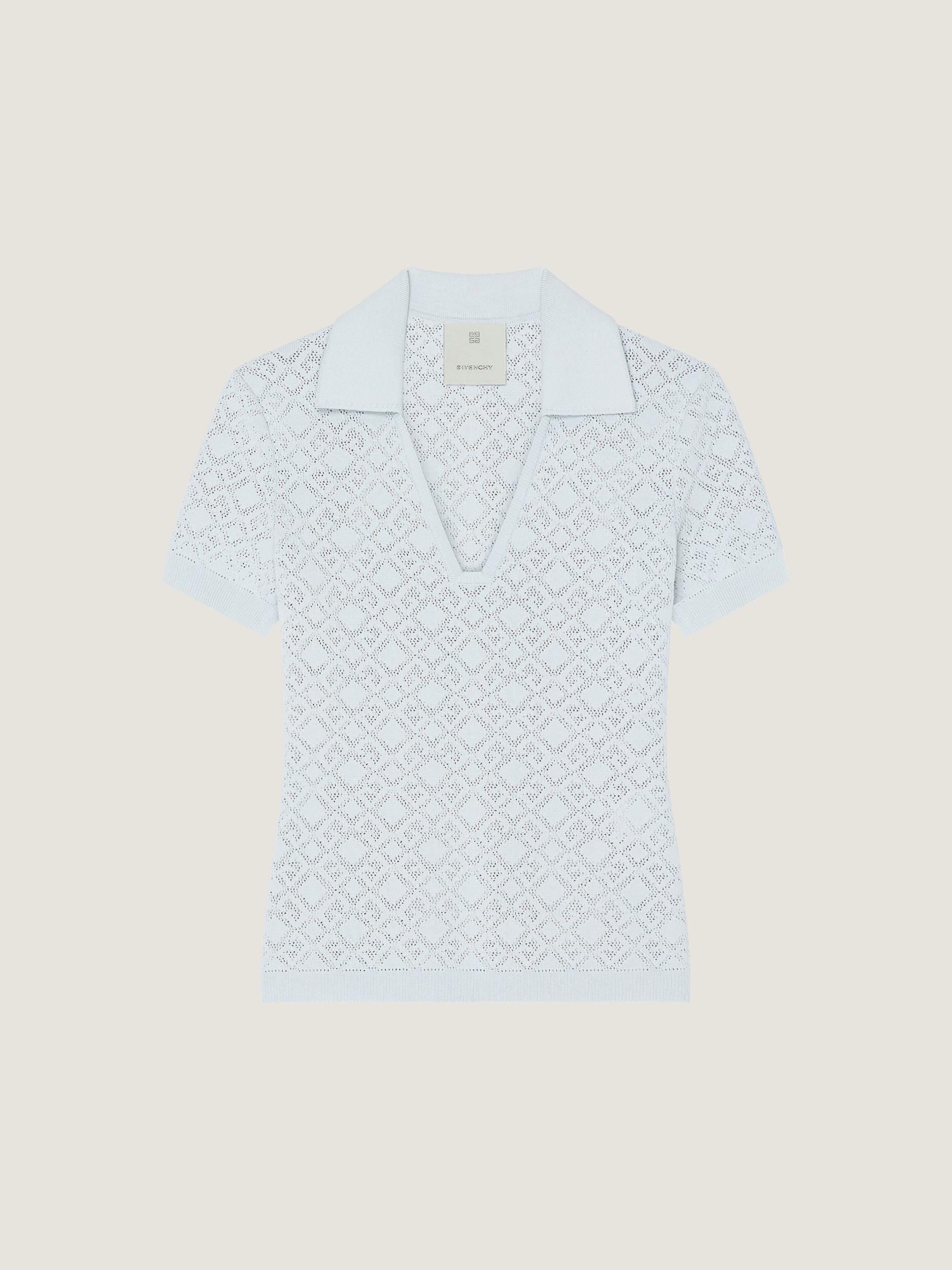 Slim fit polo in monogram 72 jacquard Product Image