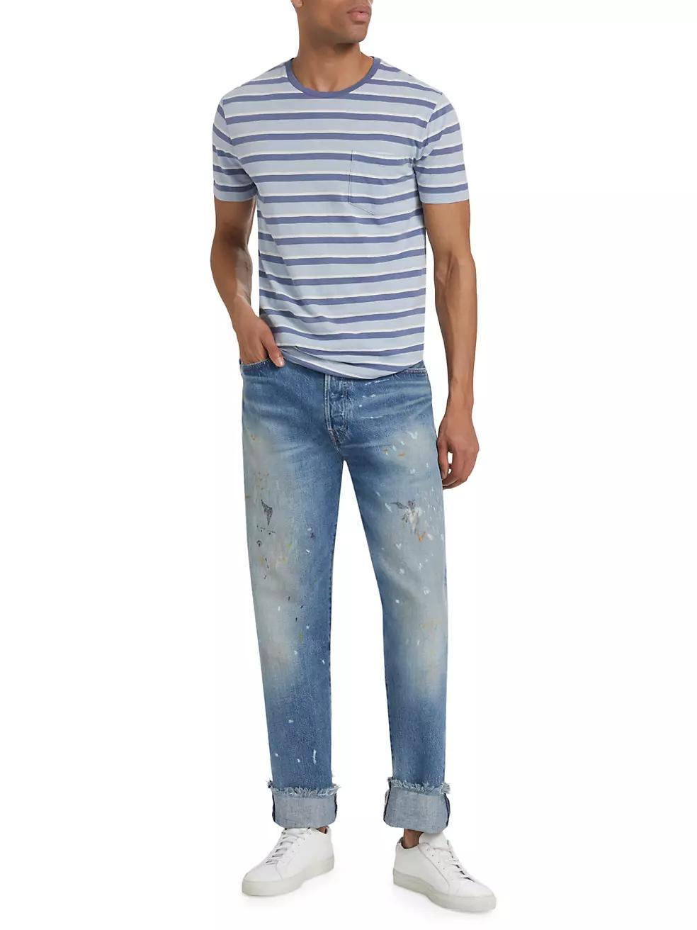 Striped Cotton T-Shirt Product Image