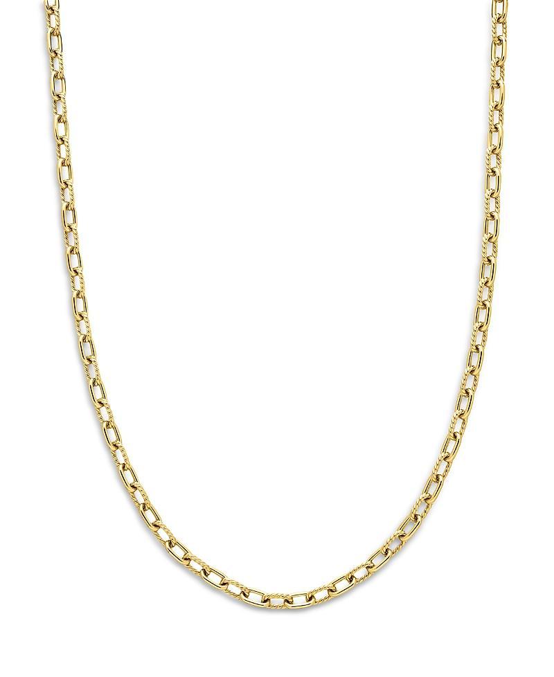 Mens DY Madison Chain Necklace In 18K Yellow Gold Product Image