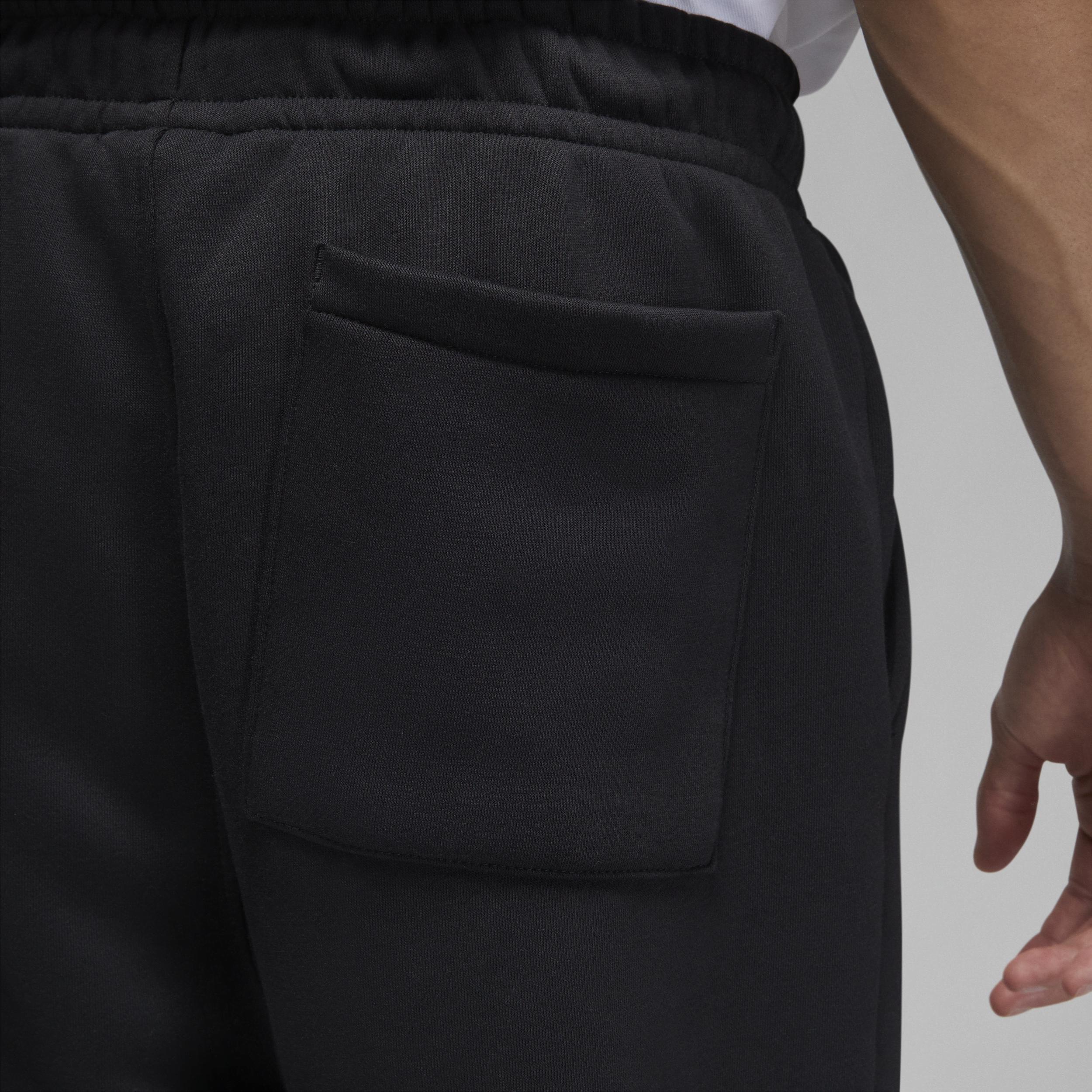 Jordan Mens Essential Fleece Pants - Black/White Product Image