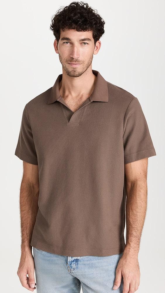 FRAME Jacquard Polo | Shopbop Product Image