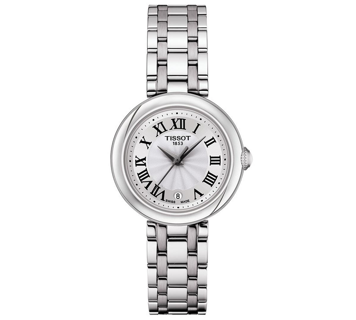 Tissot Womens Bellissima Quartz Analog Silver Stainless Steel Small Bracelet Watch Product Image