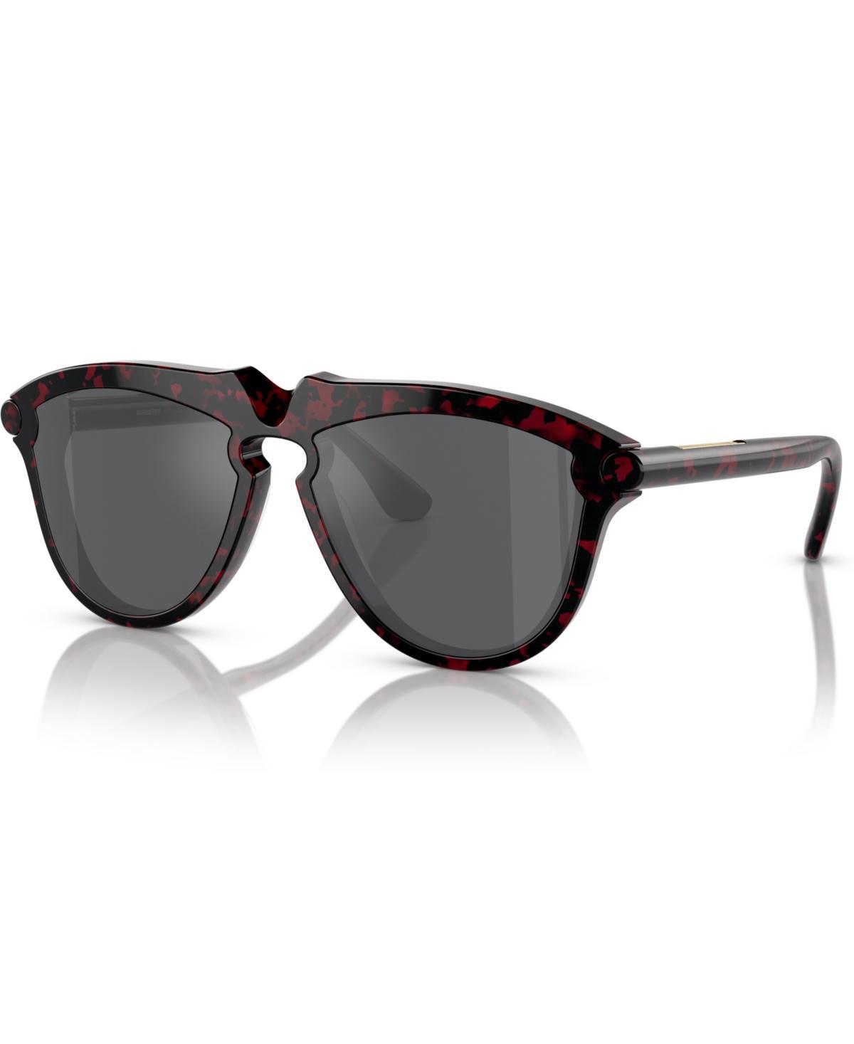 BURBERRY Man Sunglass Be4417u In Grey Mirror Silver Product Image