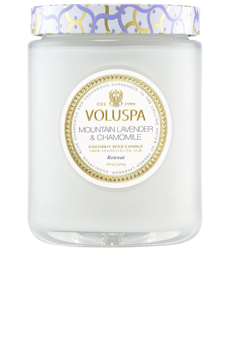 Mountain Lavender & Chamomile Large Jar Candle Voluspa Product Image