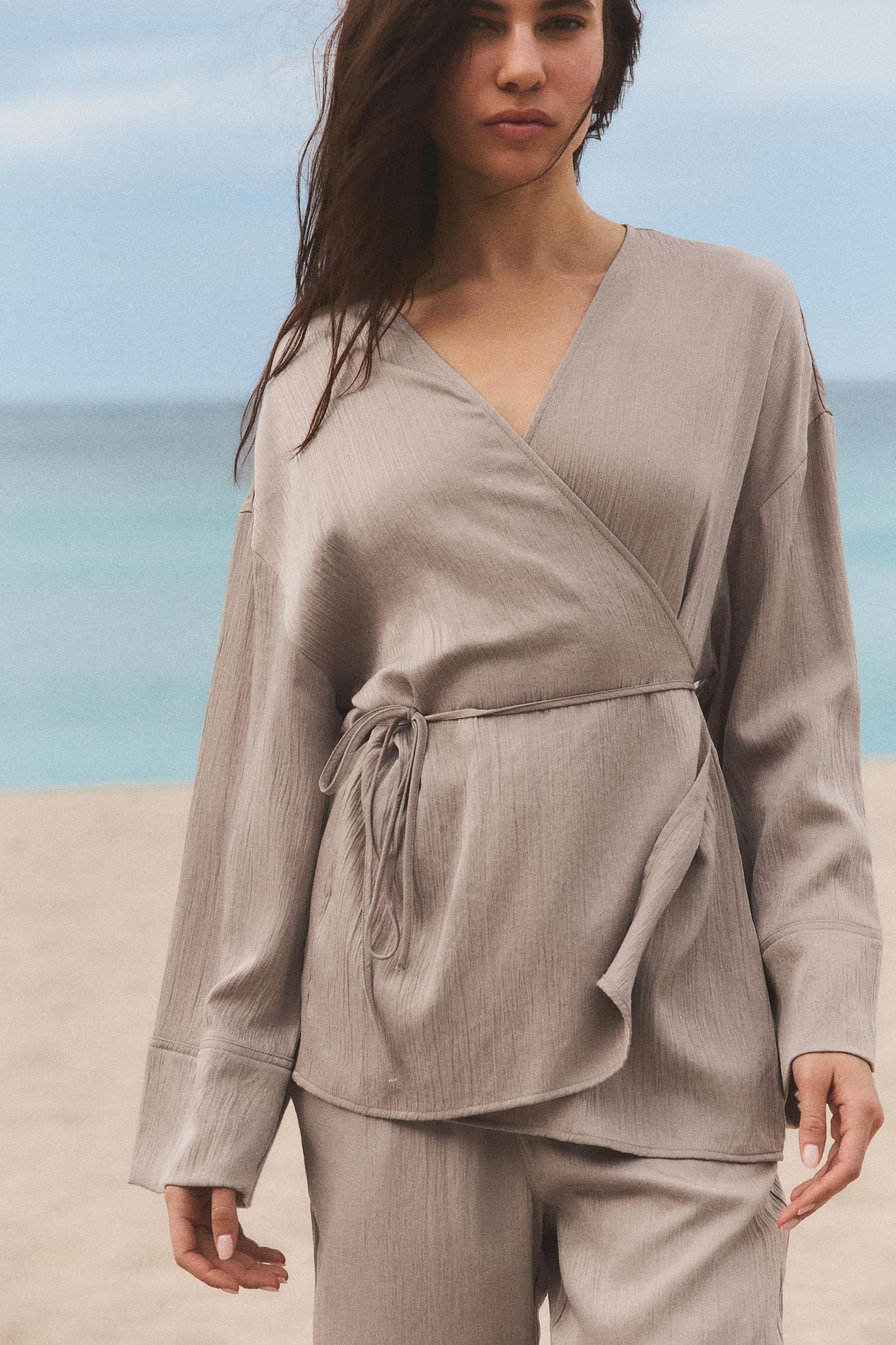 TEXTURED KIMONO JACKET Product Image