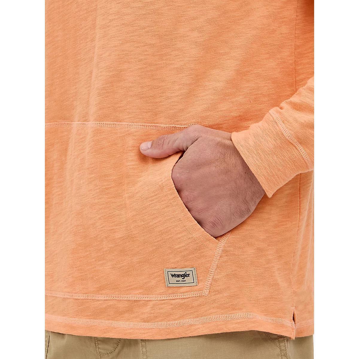 Men's Lightweight Hooded Pullover in Copper Tan Product Image