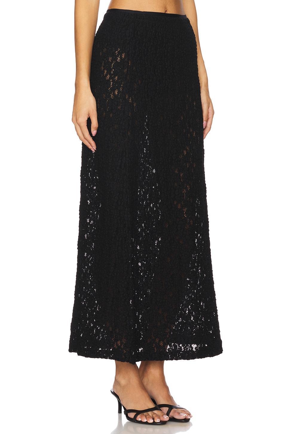 Puckered Lace Skirt Product Image