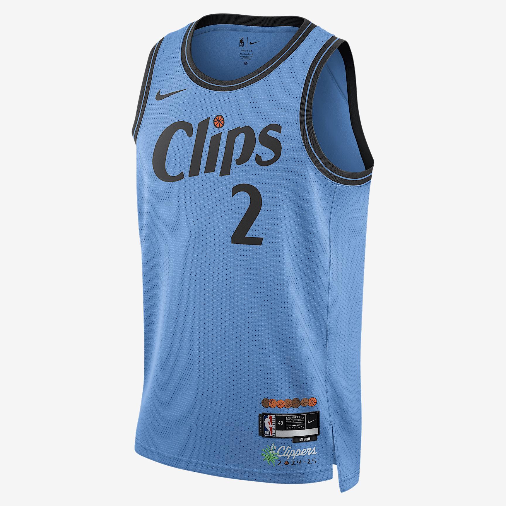 Kawhi Leonard LA Clippers 2024/25 City Edition Men's Nike Dri-FIT NBA Swingman Jersey Product Image
