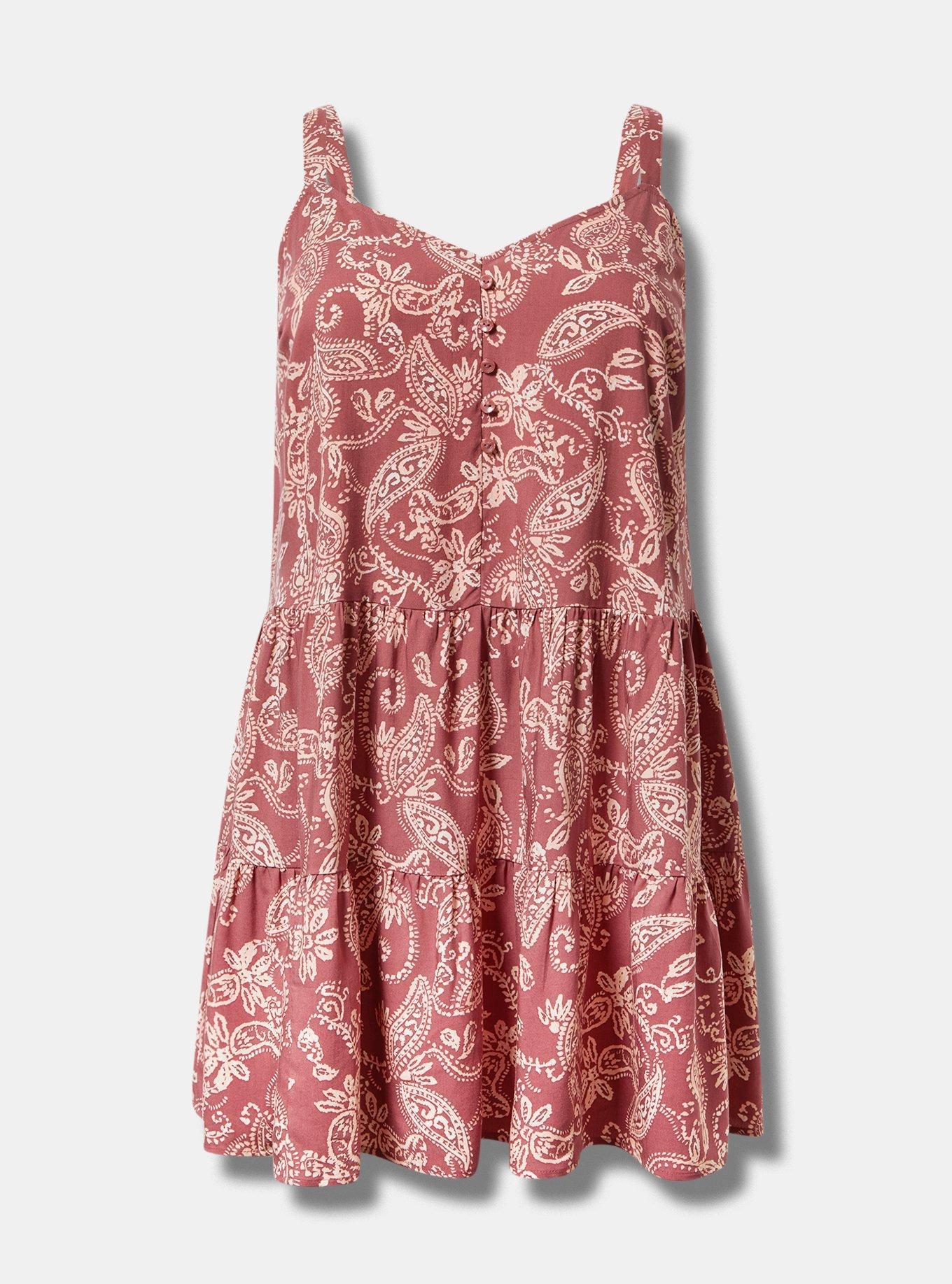 Mini V-Neck Button-Up Dress Product Image