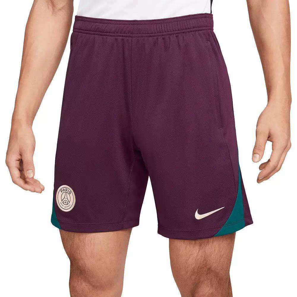 Men's Nike Burgundy Paris Saint-Germain 2024/25 Strike Shorts, Size: Large, Psg Med Re Product Image
