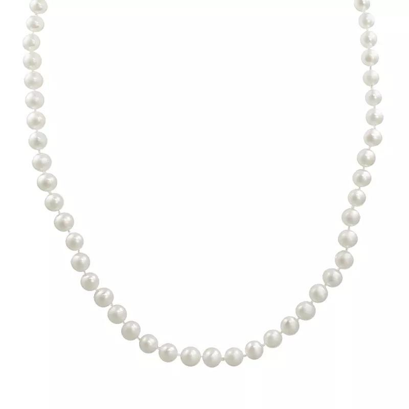 PearLustre by Imperial 10k Gold Freshwater Cultured Pearl Necklace - 18, Womens Product Image