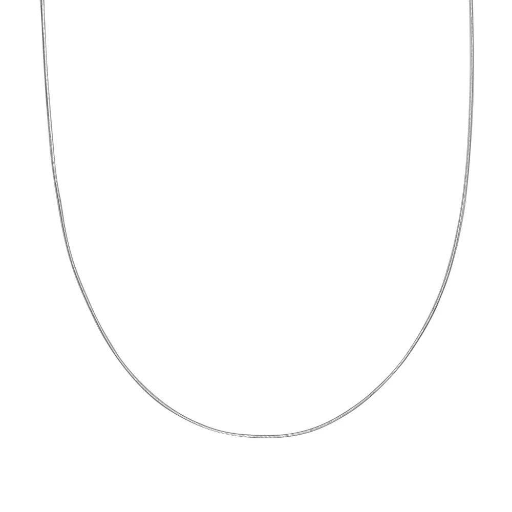 PRIMROSE Sterling Silver Snake Chain Necklace, Womens Product Image