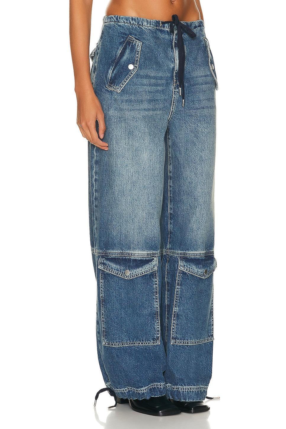 Alix Wide Leg Drawstring Cargo Product Image