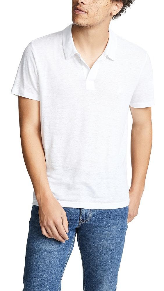 Vilebrequin Linen Pyramid Polo Shirt | Shopbop Product Image