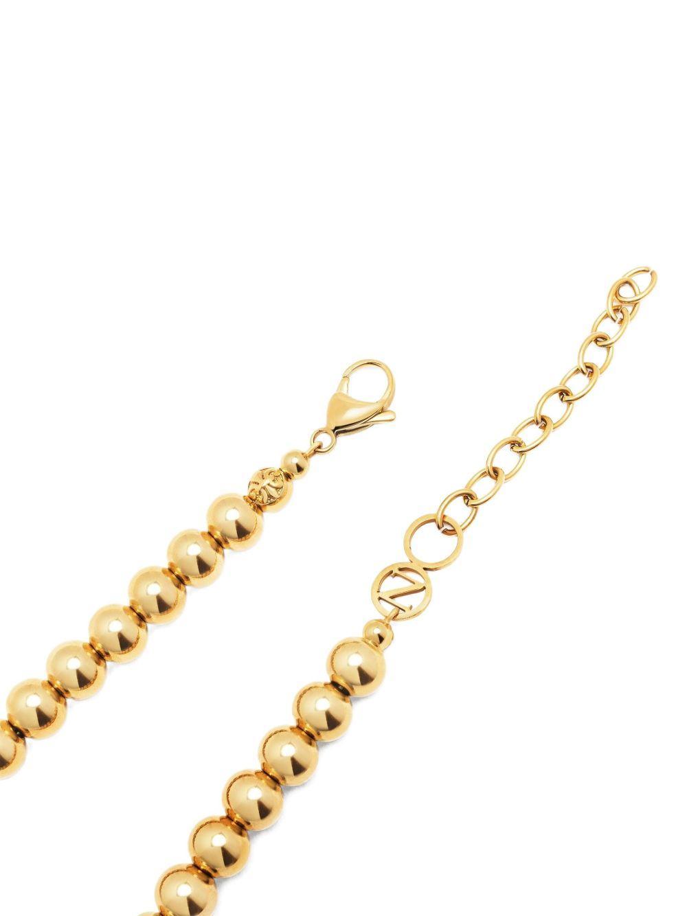 Glow beaded choker necklace Product Image