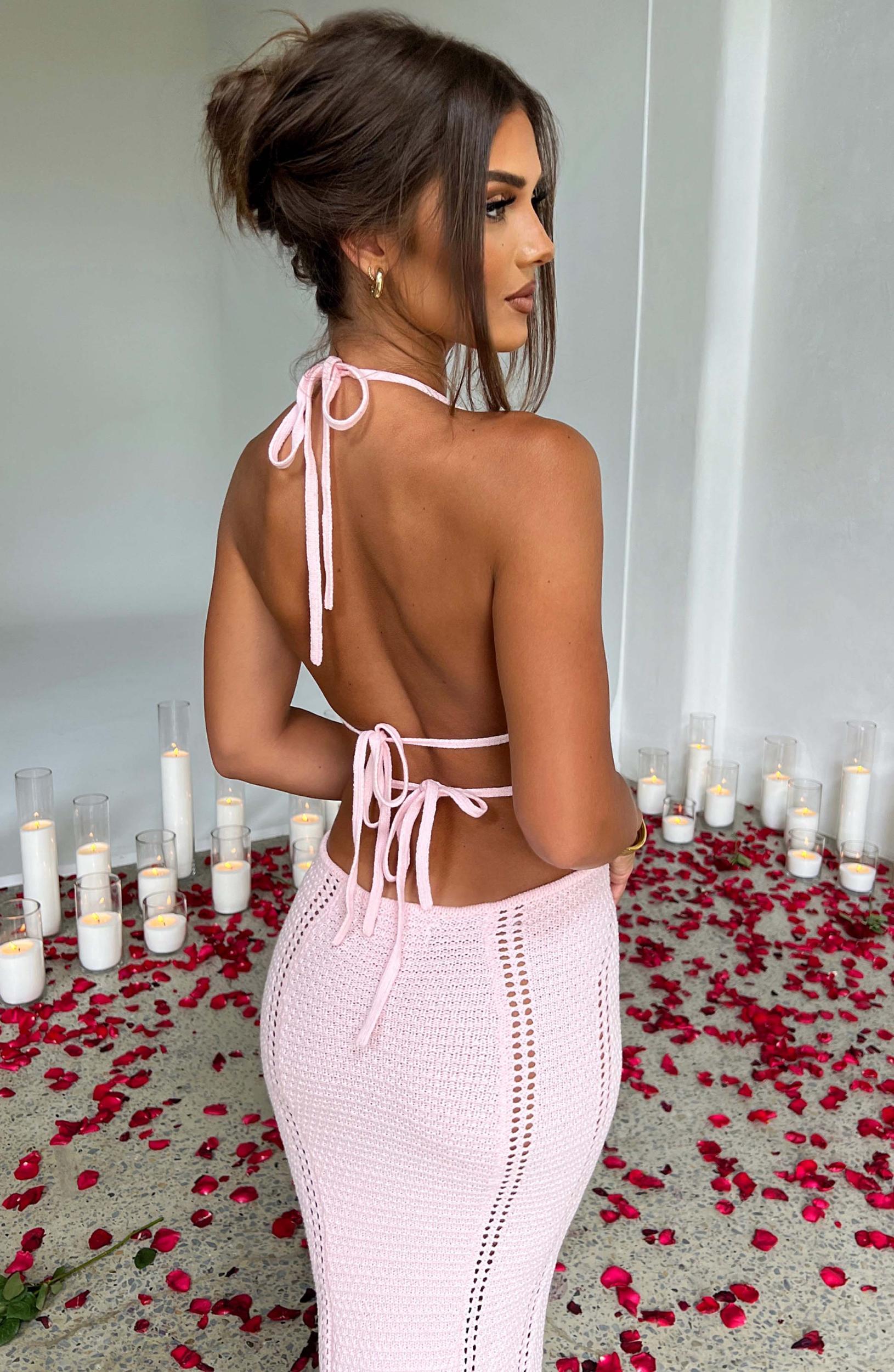 Arabella Maxi Dress - Blush Product Image