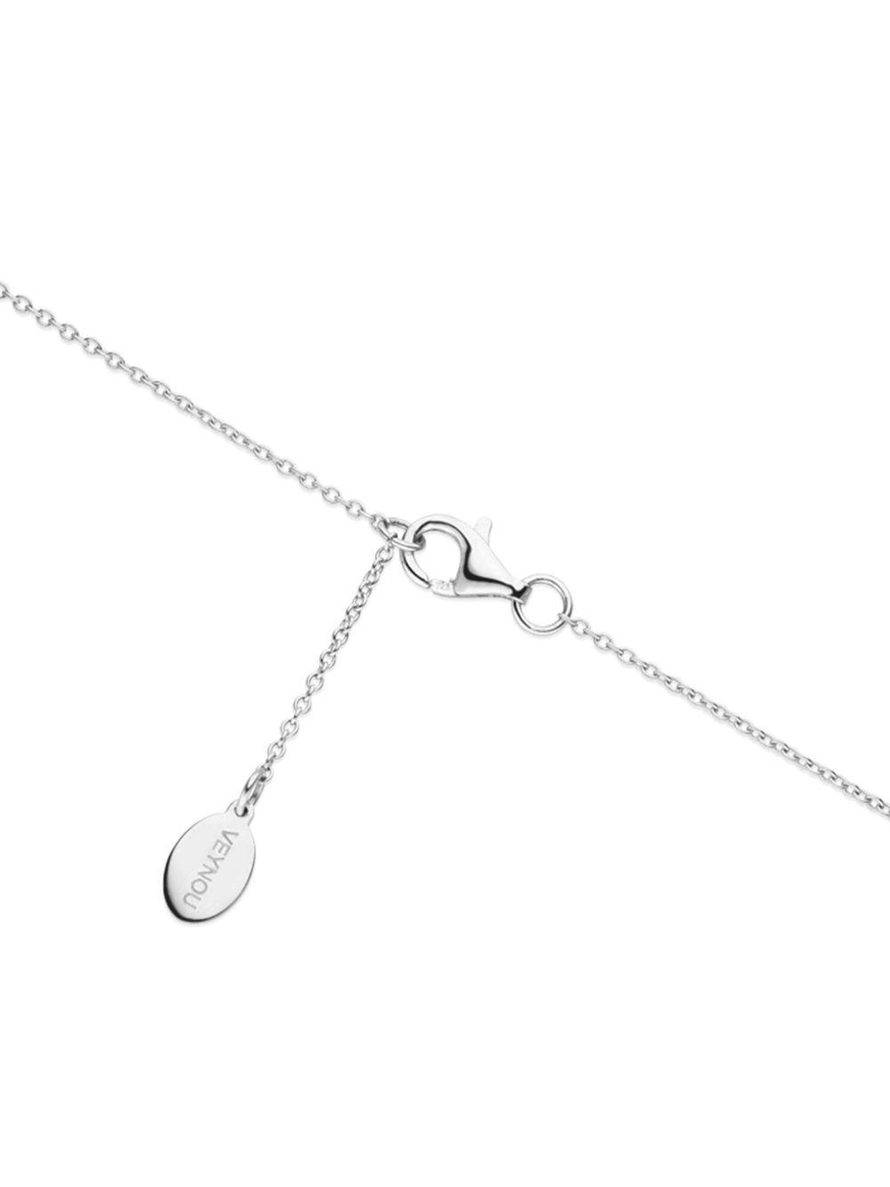 14kt white gold Ava sapphire necklace Product Image