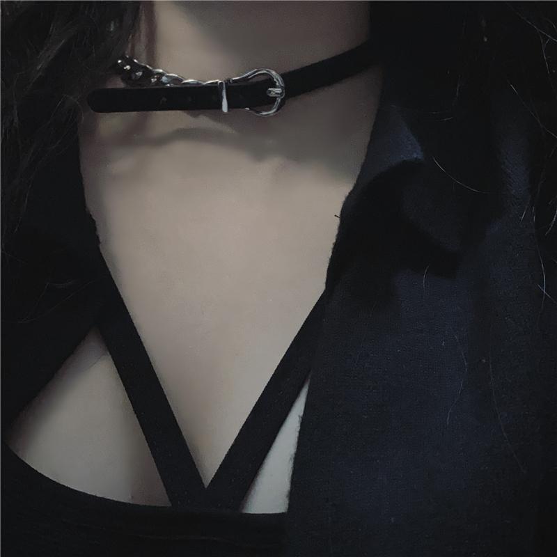Chained Buckle Choker Product Image