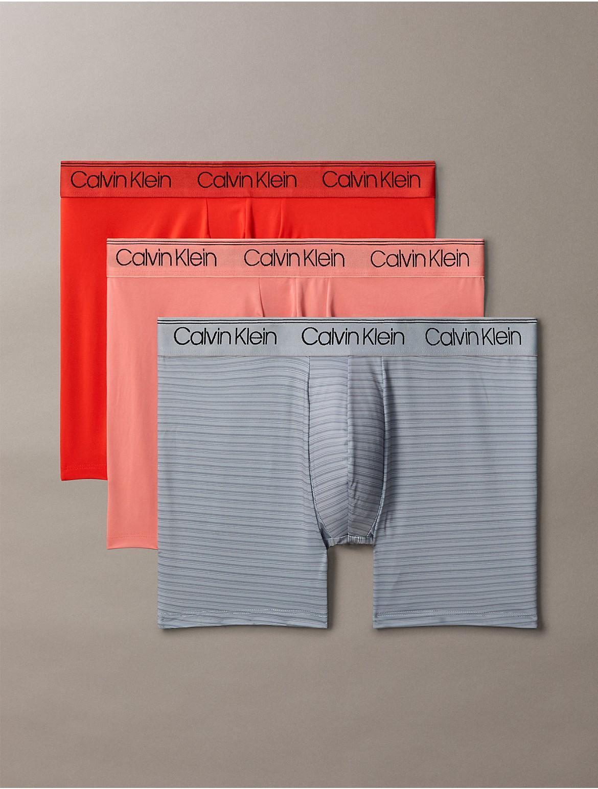 Calvin Klein Men's Micro Stretch 3-Pack Boxer Brief - Multi - XL Product Image