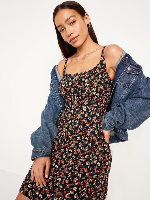 Fit & Flare Cami Mini Dress Product Image