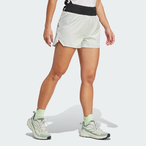 adidas Xperior Shorts Linen Green XS 3 Womens Product Image