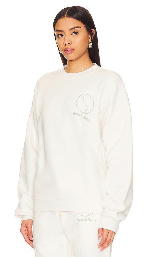 Yin Yang Heavy Fleece Sweatshirt Free & Easy Product Image