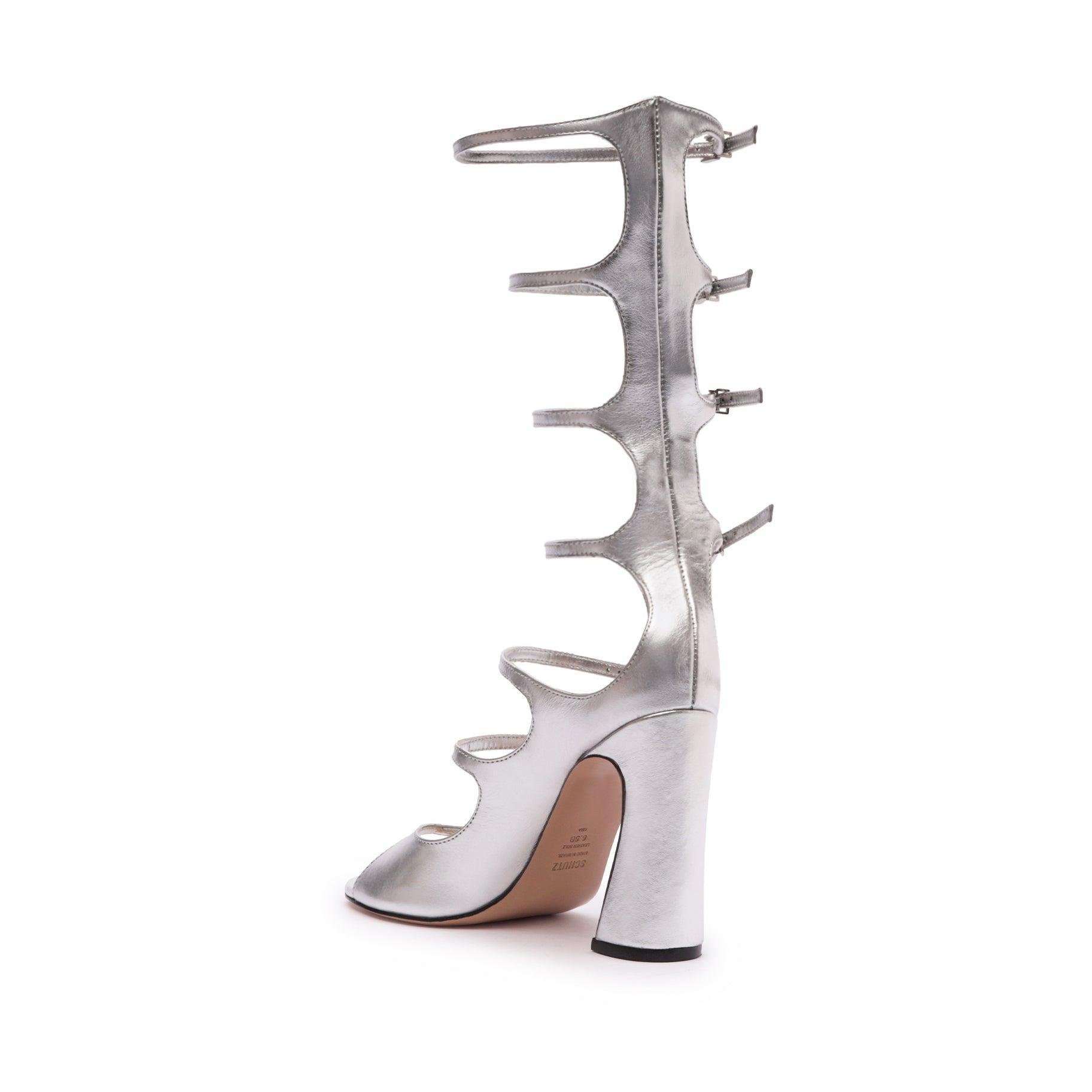 Roman Up Metallic Leather Sandal Product Image
