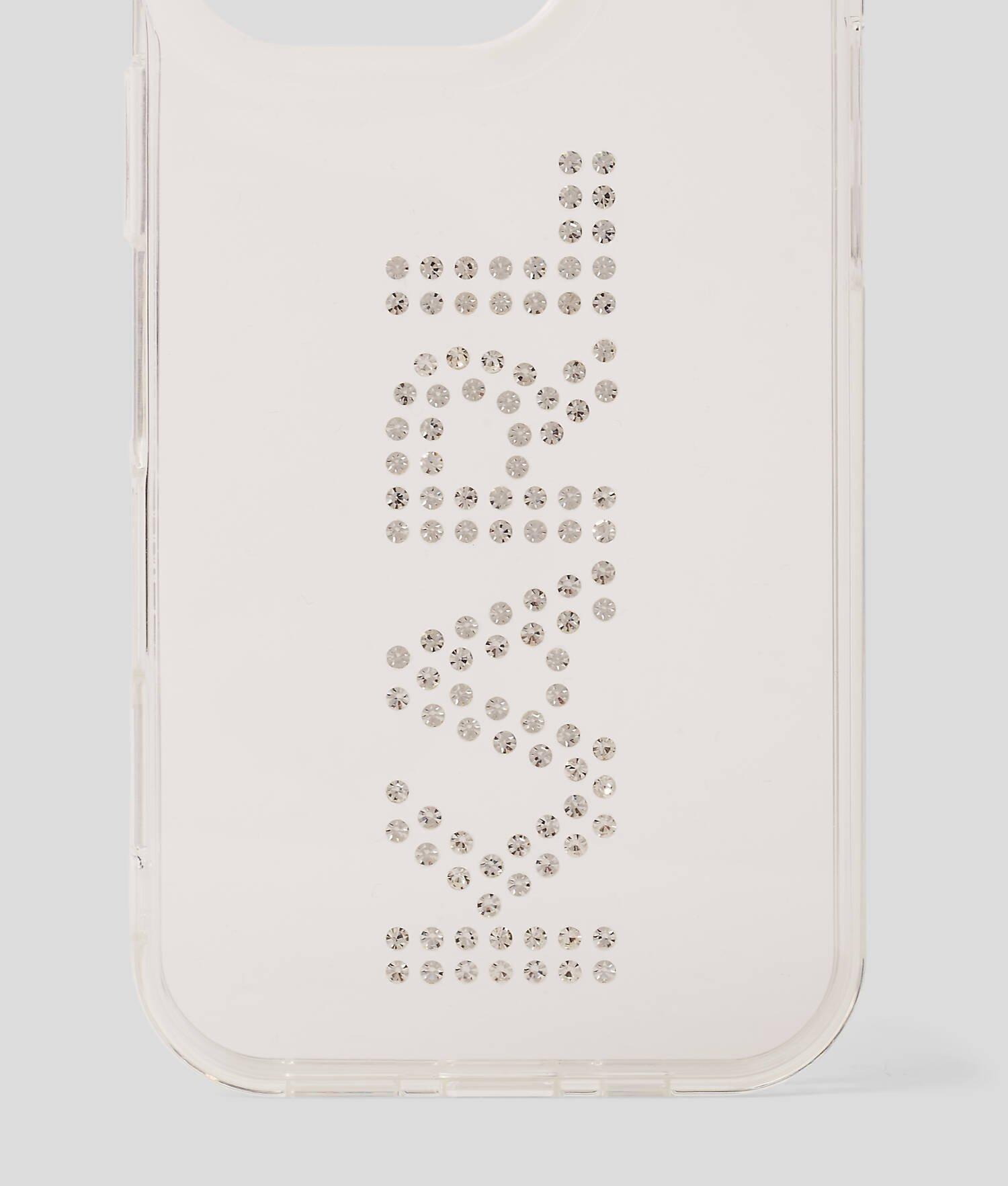 RHINESTONE KARL LOGO IPHONE 16 PRO CASE Product Image