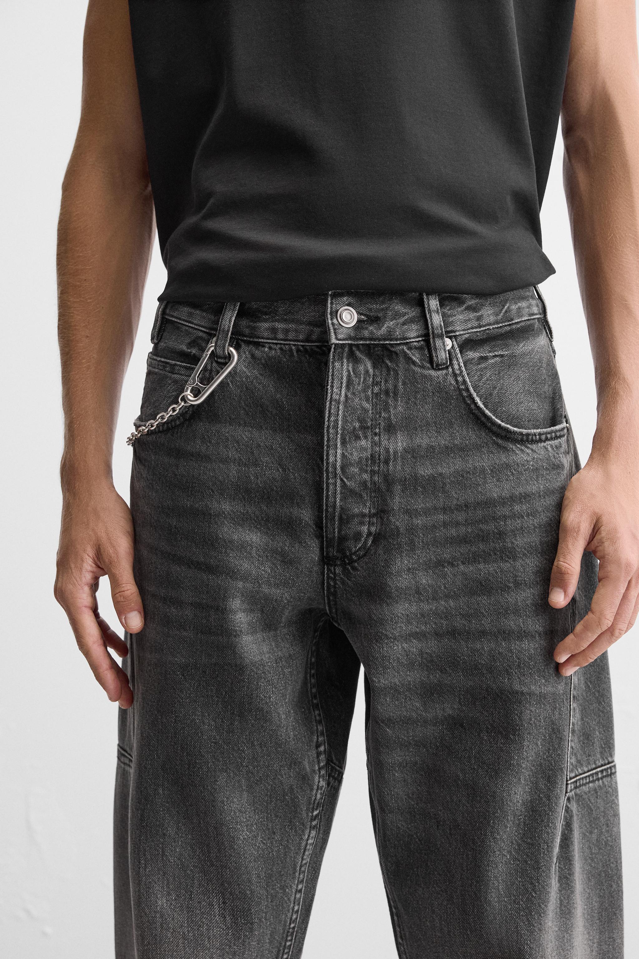 STRAIGHT LEG LOOSE FIT JEANS Product Image