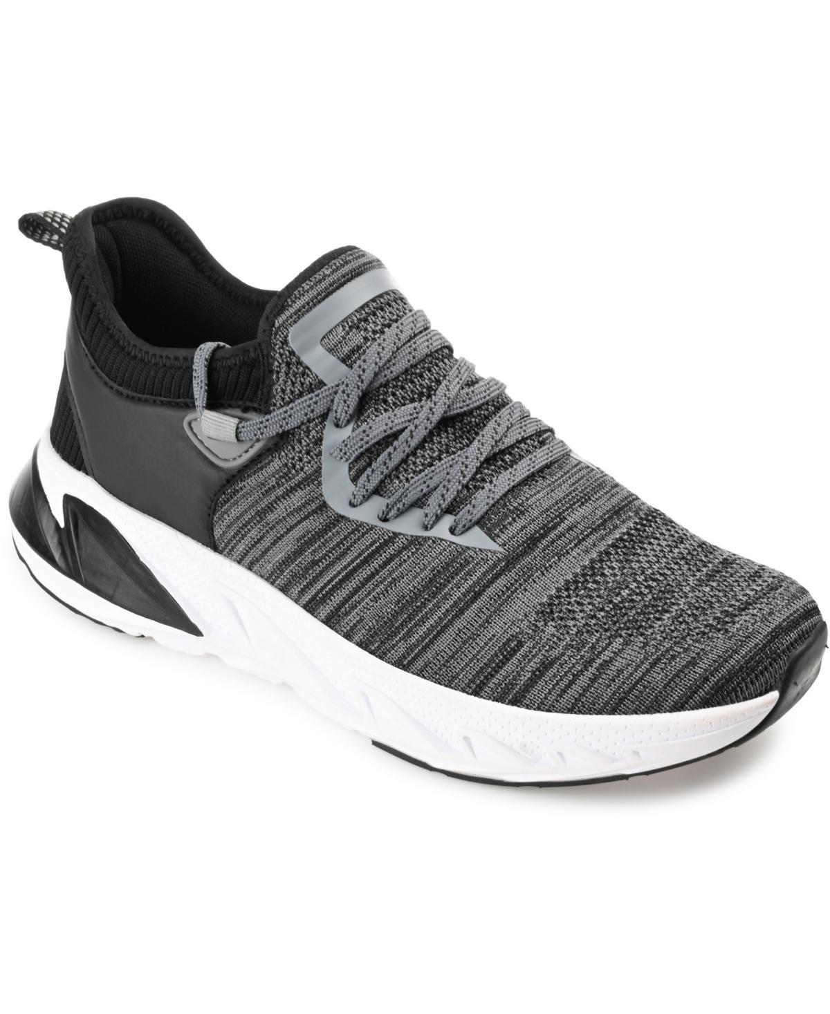 VANCE Gibbs Knit Men's Athleisure Sneakers, Size: 12, Gray Product Image
