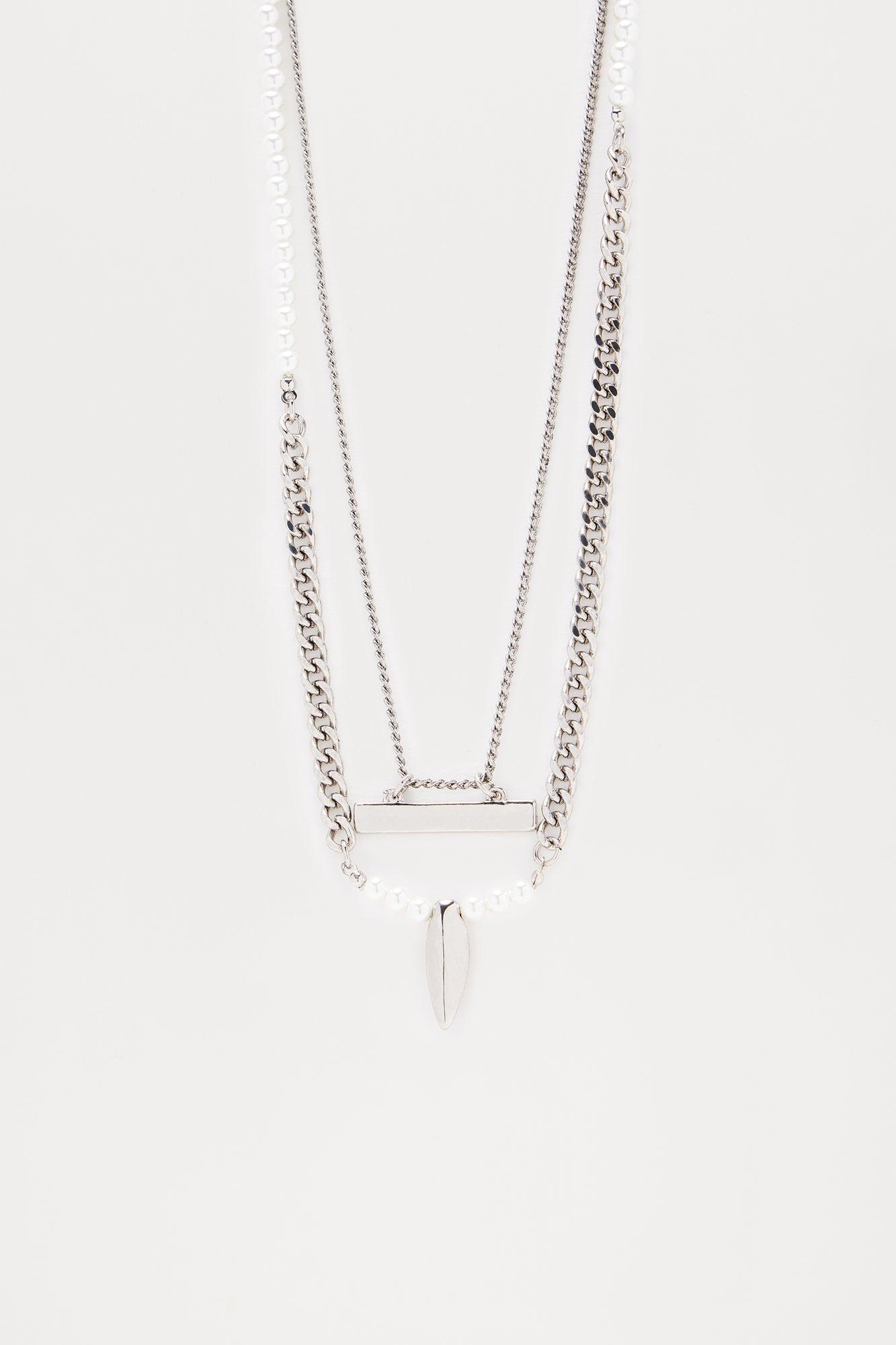 Ember Necklace Set - Silver Product Image