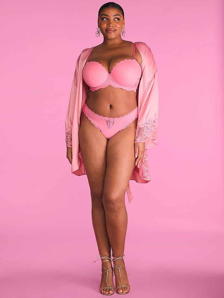 Smooth & Lace Lightly Lined Classic Coverage Demi Bra Product Image