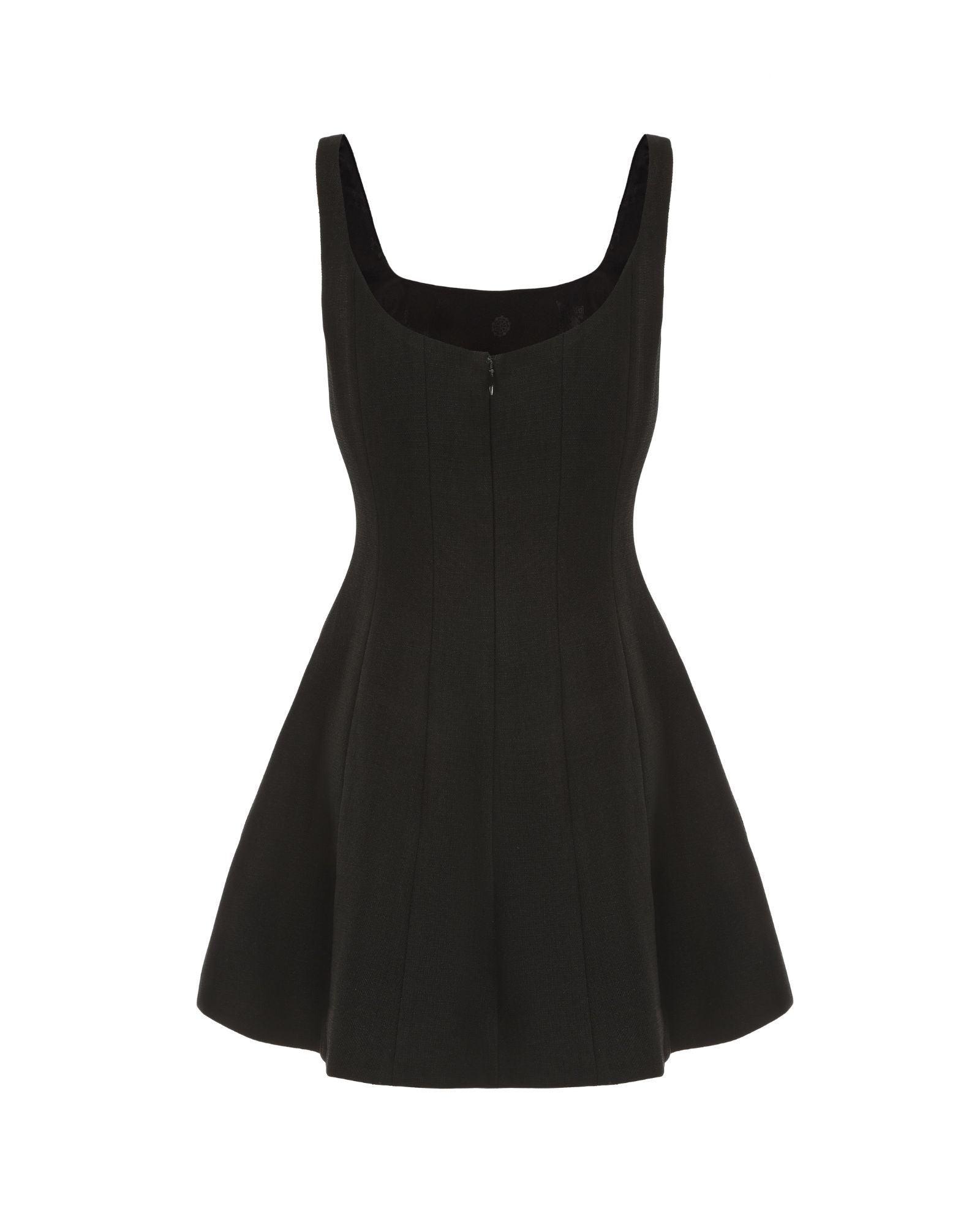 Marianne Dress (Black) Product Image