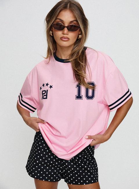 Cornwall Football Jersey Pink Product Image