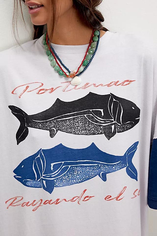 Toro Graphic Tee Midi Dress Product Image