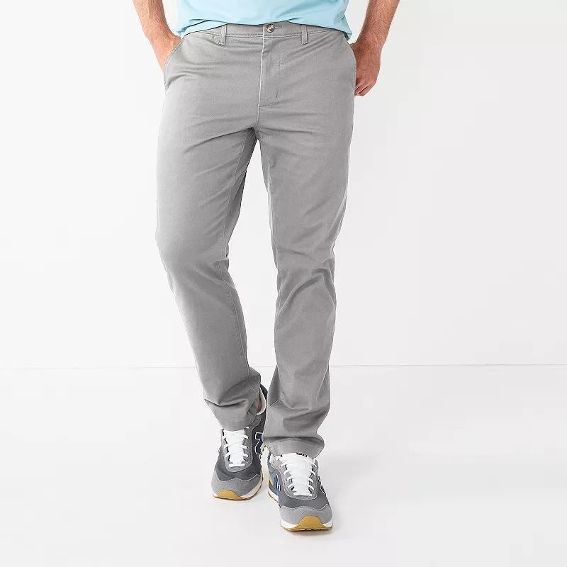 Men's Sonoma Goods For Life® Flexwear Slim-Fit Chinos, Size: 29X32, Dark Green Product Image
