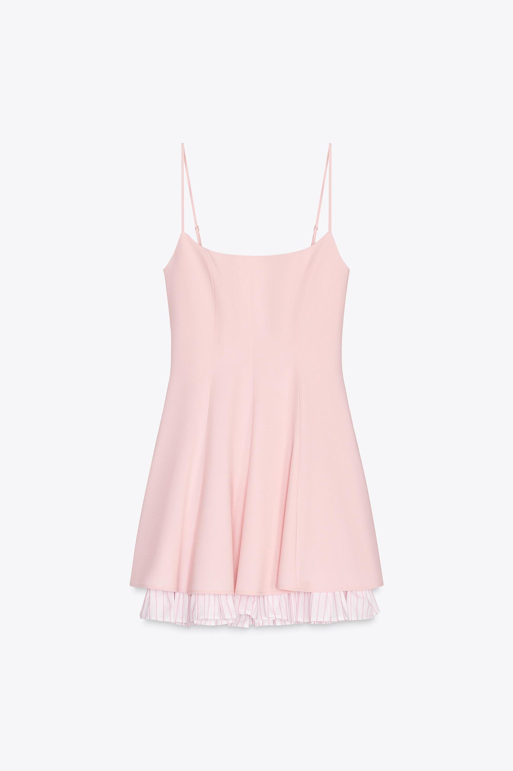 SHORT STRIPED DRESS Product Image