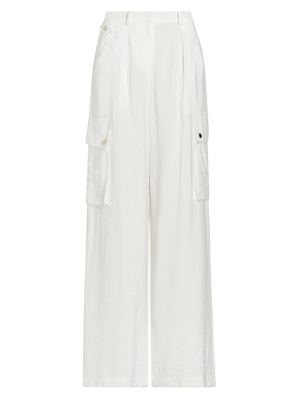 Womens Emil Wide-Leg Cargo Pants Product Image