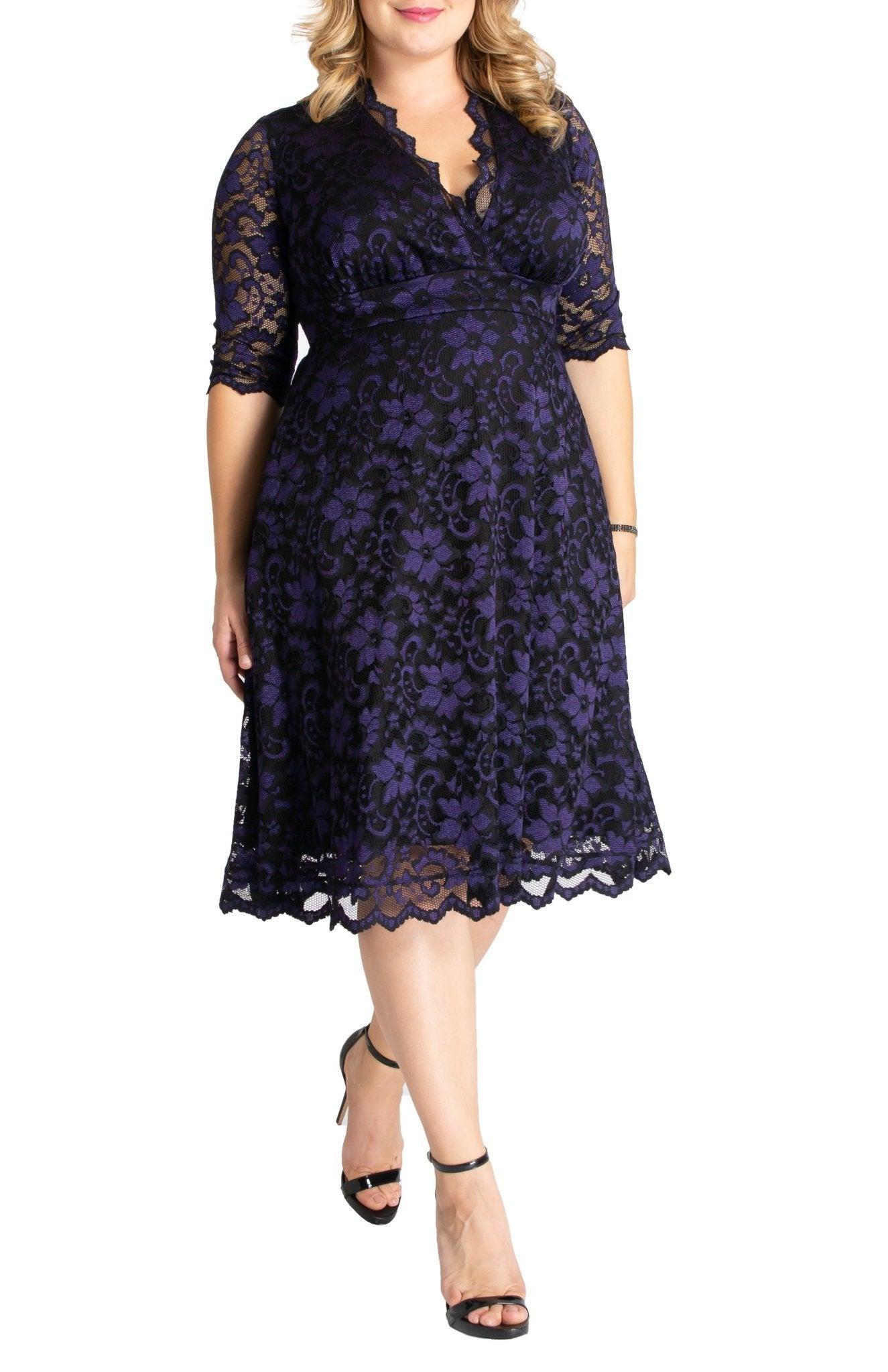 Mon Cherie Lace Dress - Plus Product Image