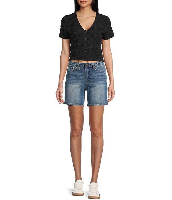 Rip Curl Sunset Luau Tex Short Sleeve Cropped T-Shirt Product Image