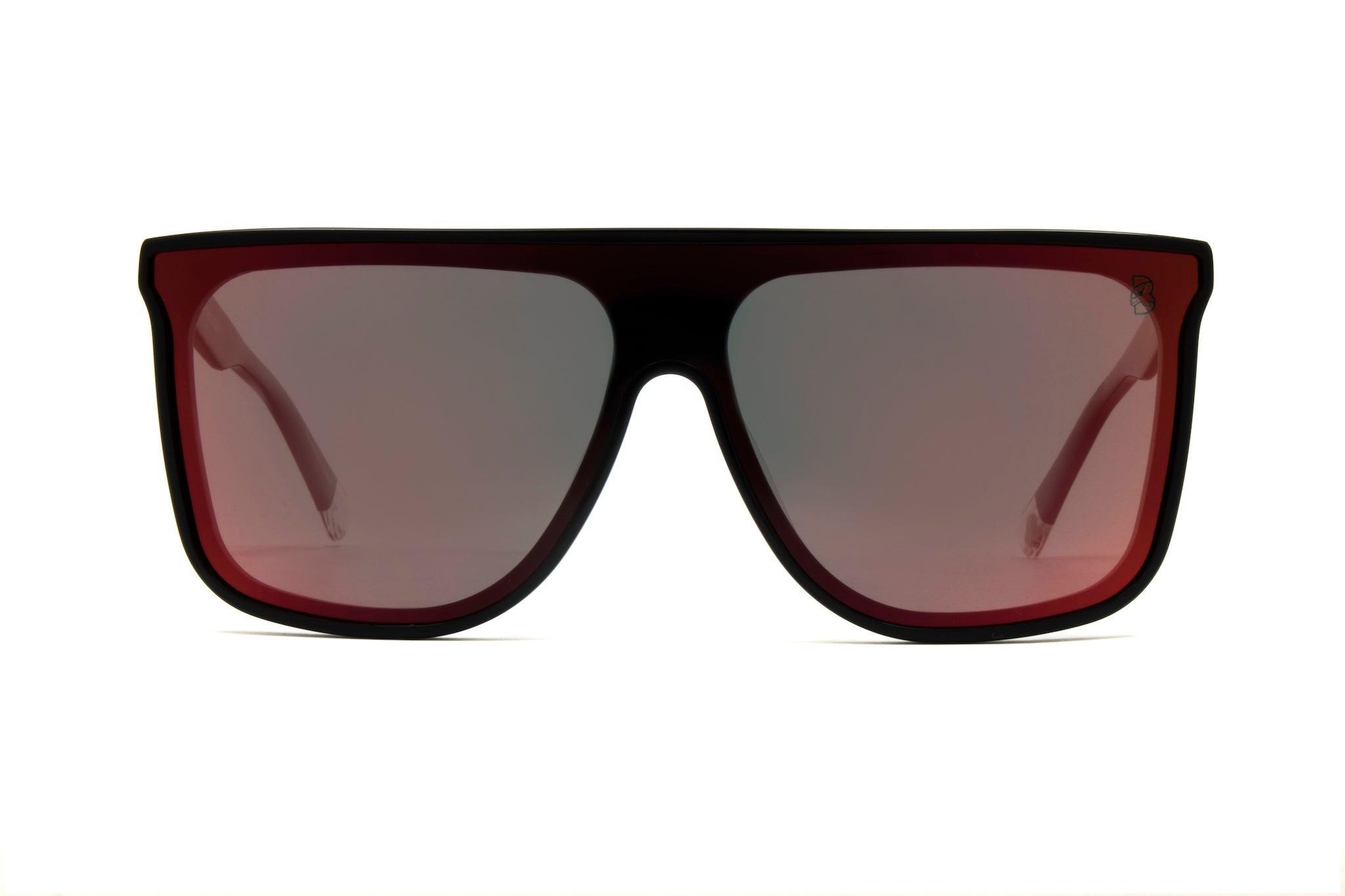 Biscayners Enid Black Men's Sunglasses Male Product Image