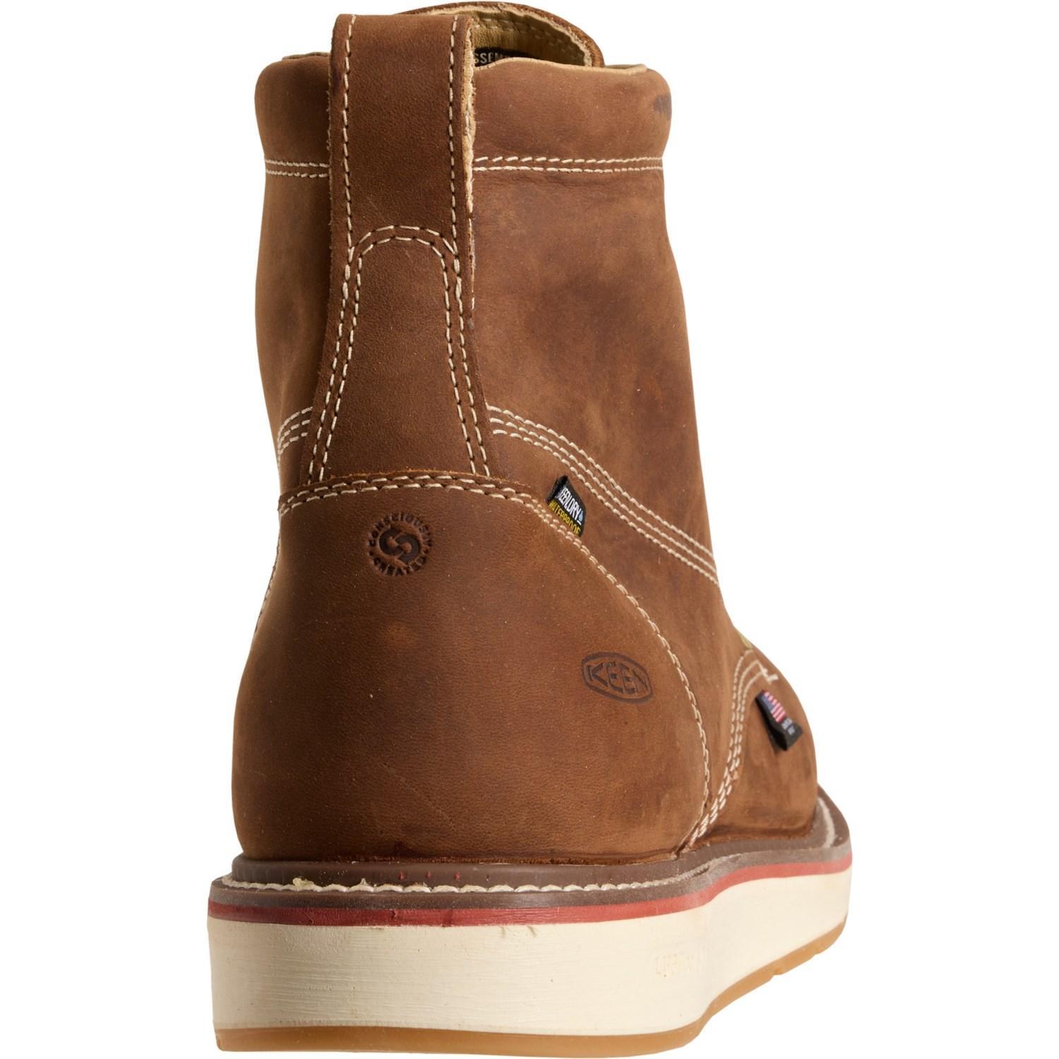 Keen 6” Liberty Boots - Composite Safety Toe, Leather (For Men) Product Image