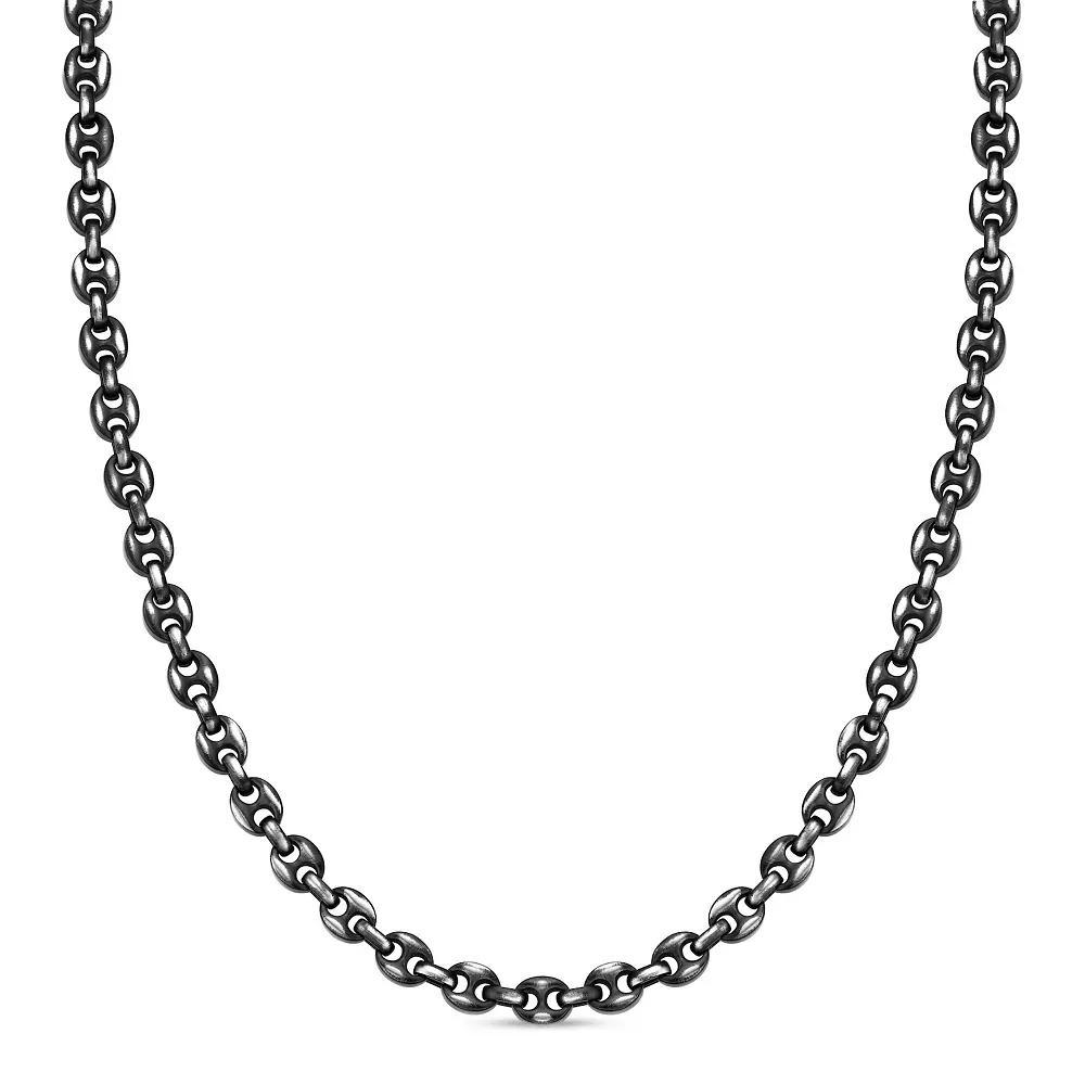 Men's LYNX Stainless Steel Mariner Chain Necklace, Size: 24" Product Image