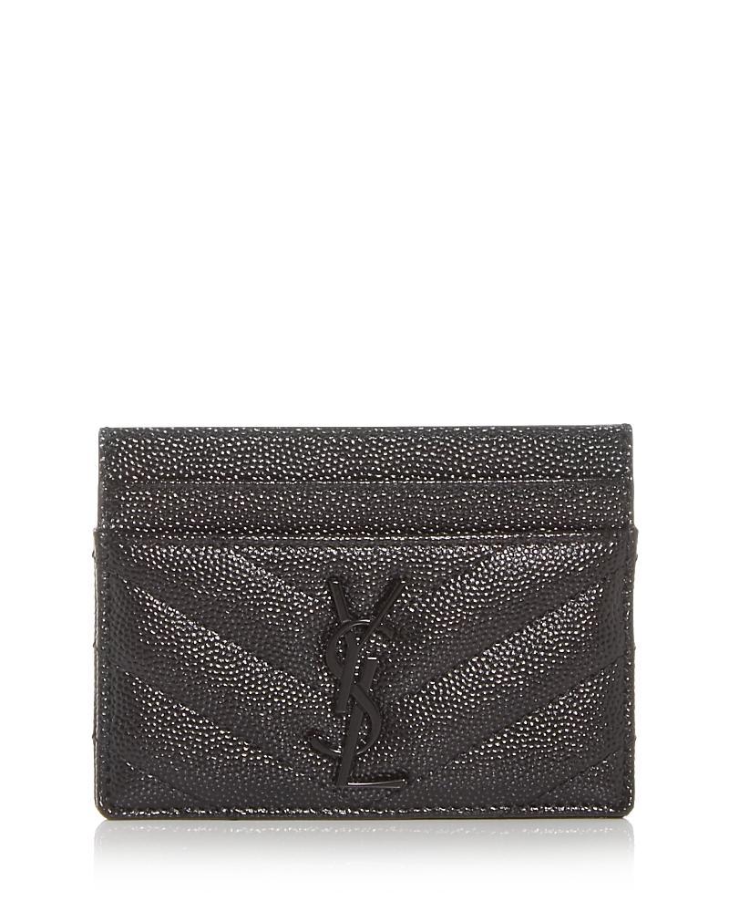 Saint Laurent Cassandre Matelasse Card Case Product Image