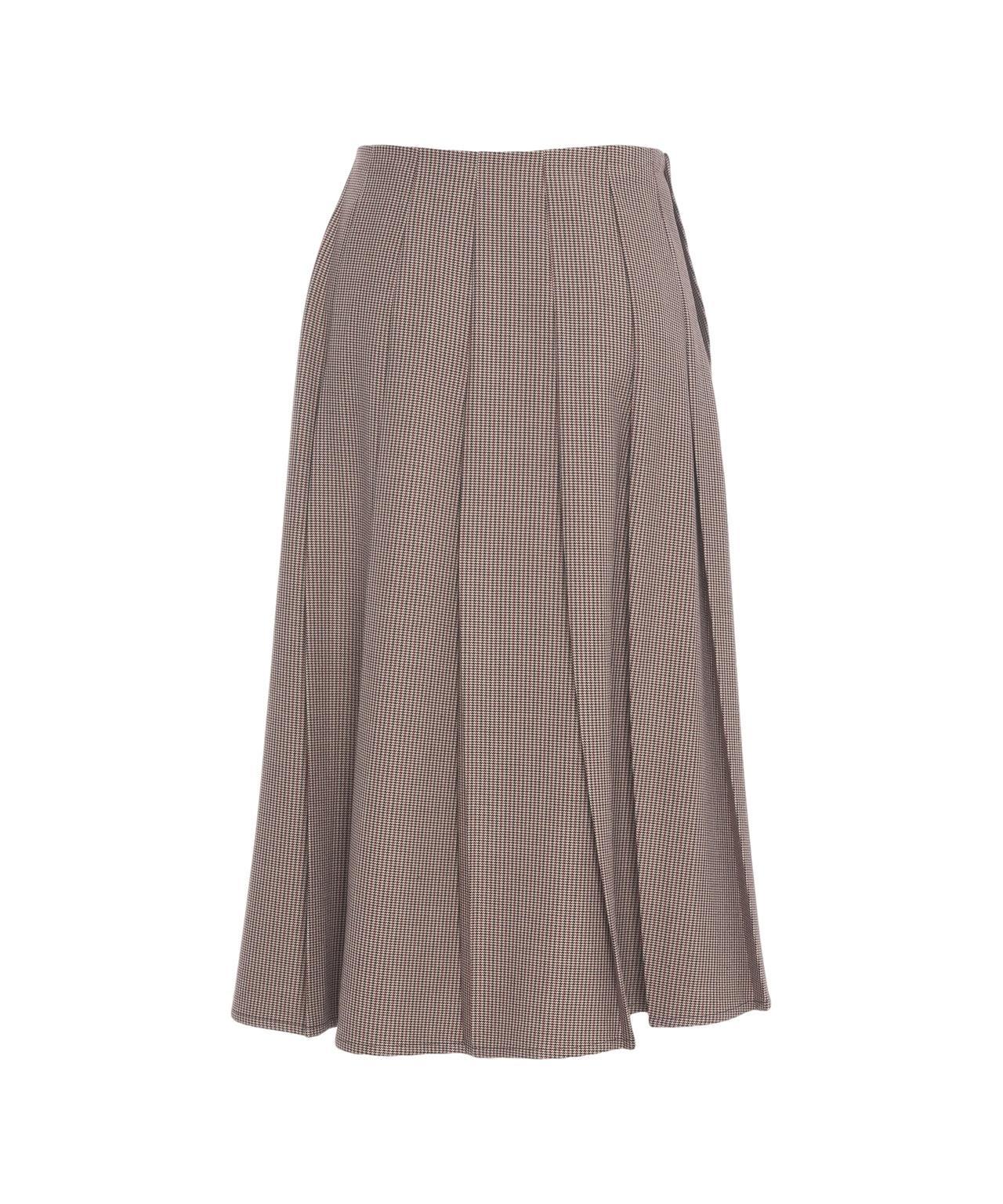 Midi skirt with appliques Product Image