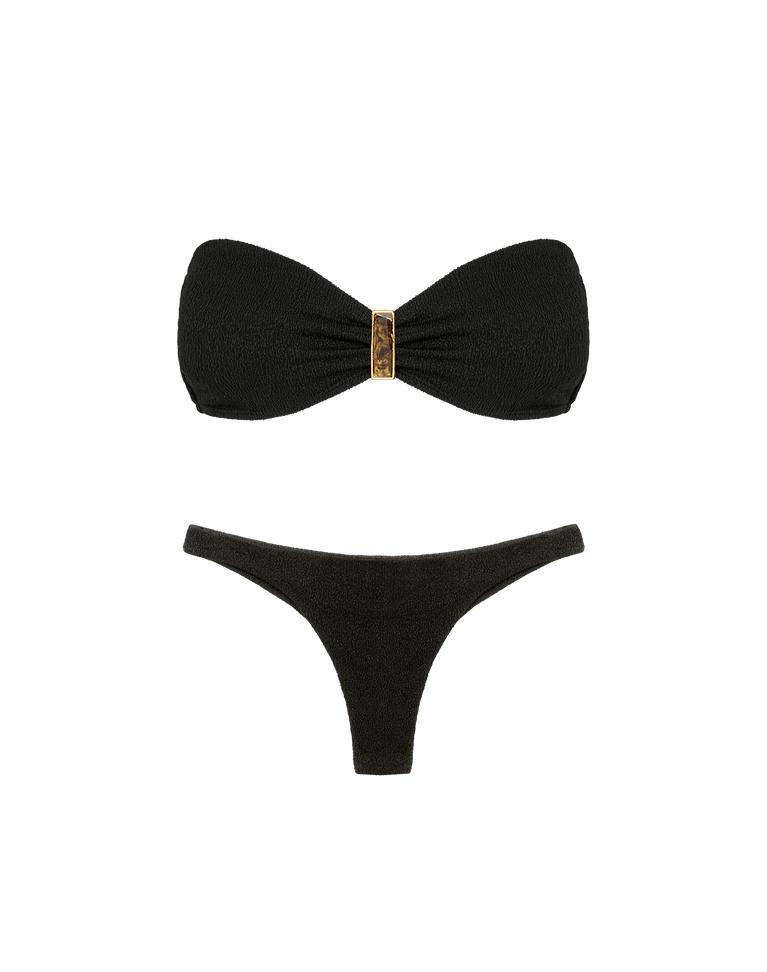 Firenze Blake Bandeau Top - Black Product Image